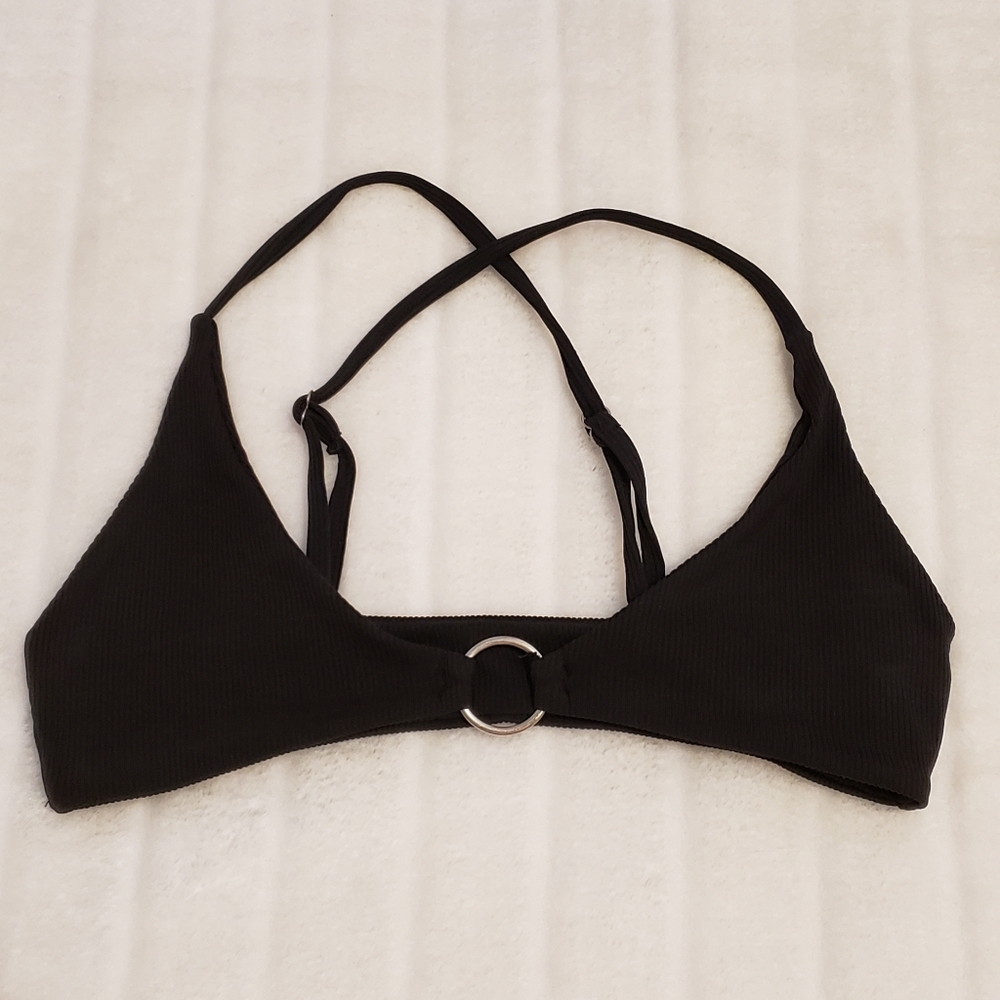 Zaful Black Bikini Top